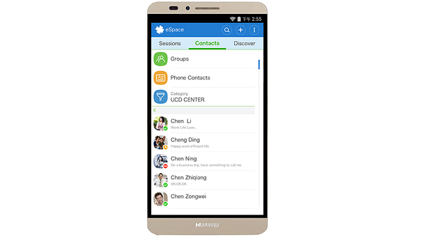 Huawei Softphone eSpace Desktop, eSpace Mobile